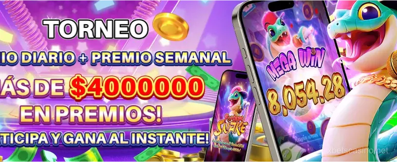 Banner promocional de xbets casino móvil